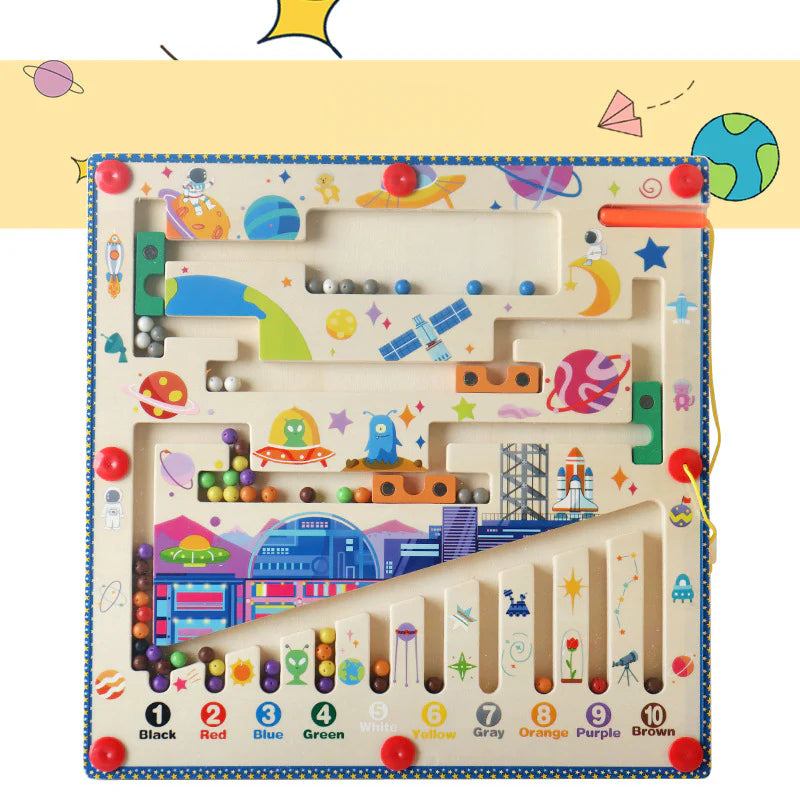 Magnetic Maze Adventure Toy