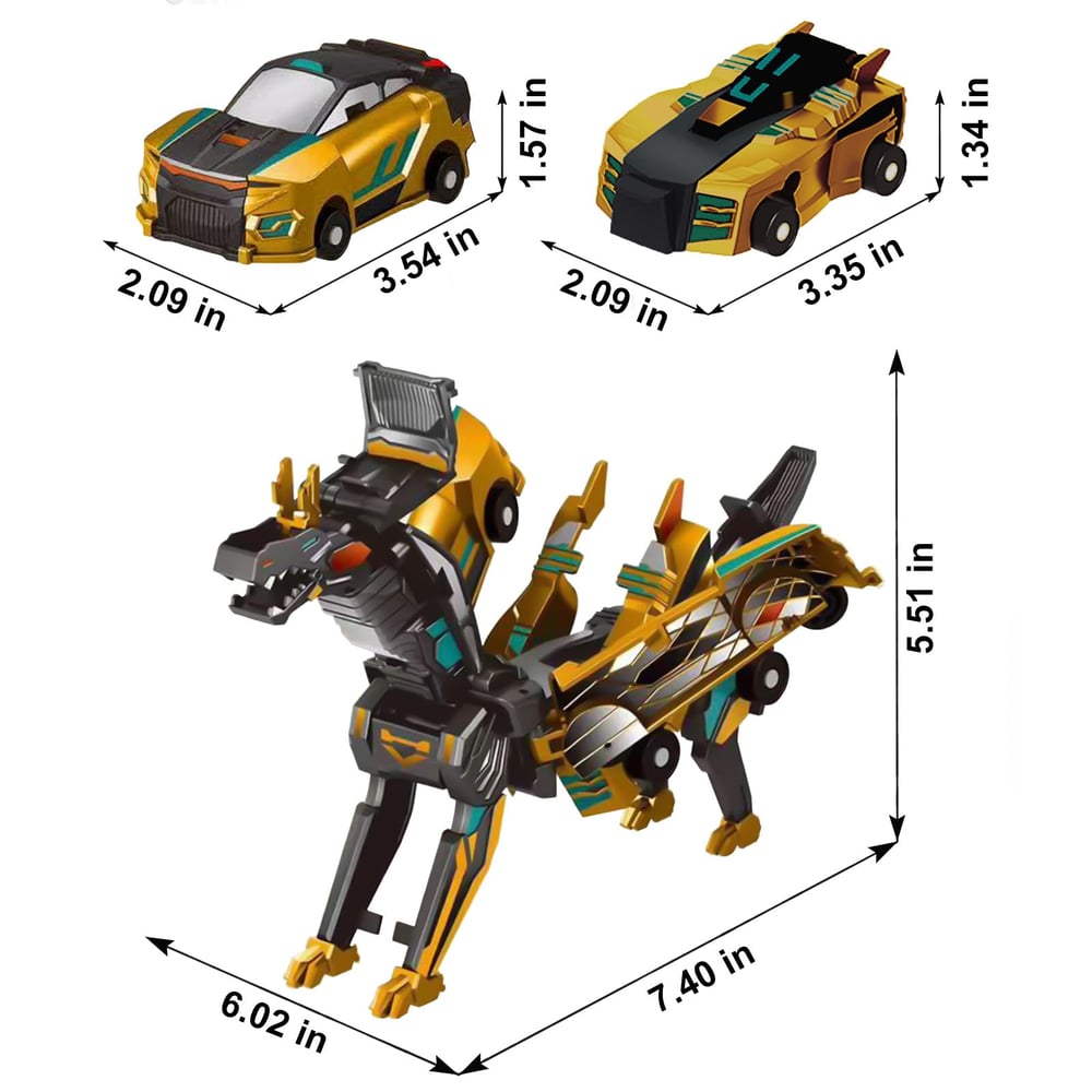 2025 New product π₯ Collision Transforming Dinosaur Car Toy