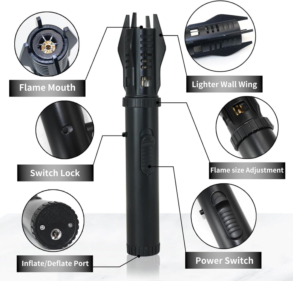 🔥Upgraded Lightsaber Windproof Torch Lighter