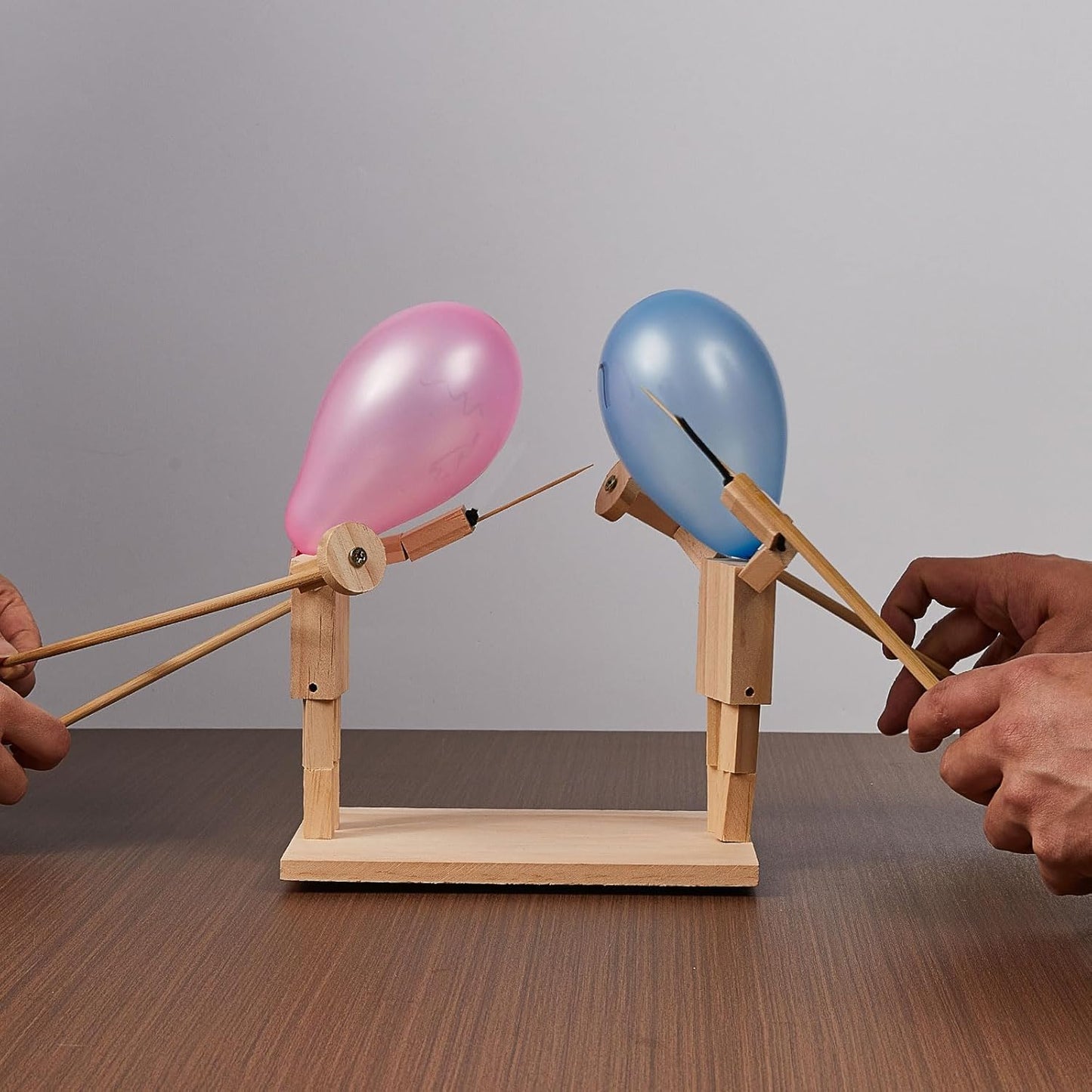 Balloon Bamboo Man Battle – Wooden Balloon Fighter Game