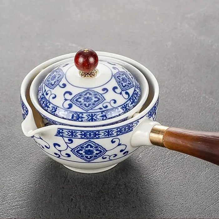 đ„With 4 Cups and Travel Bag- 2024 New 360° Rotation Tea Maker