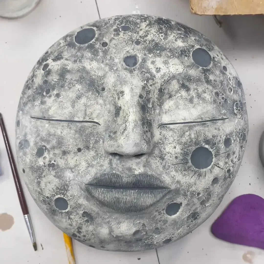 šFull Moon Wall Hanging Goddess