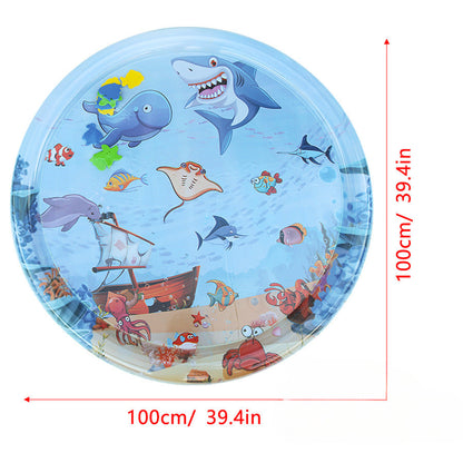 Inflatable Baby Tummy Time Water Mat