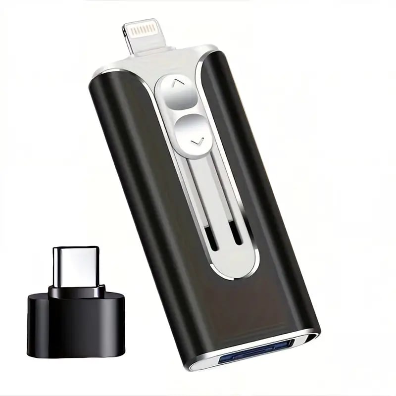 4-in-1 USB Flash Drive for iPhone/iPad/Android/PC