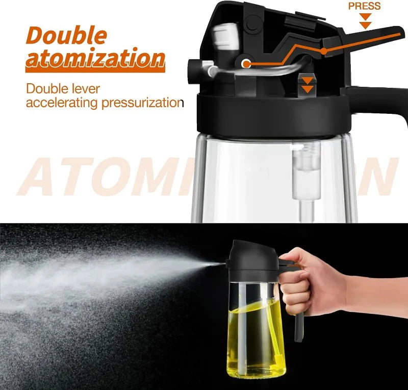 2-in-1 Oil Sprayer Bottle