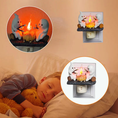 Ghostly Campfire Flicker Light