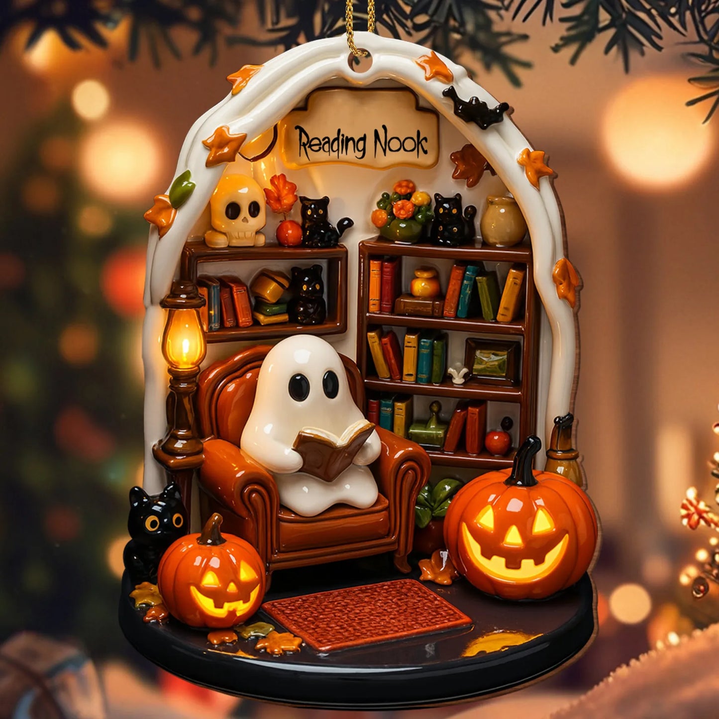 👻 Halloween Spooky Ornament 🎃