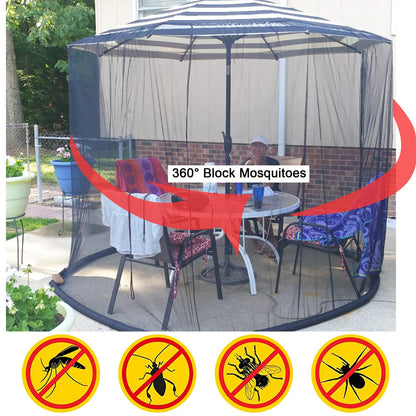 Patio Umbrella Mosquito Net