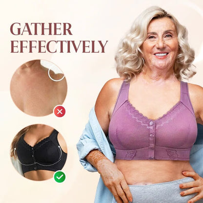 🌹Front Closure Breathable Bra
