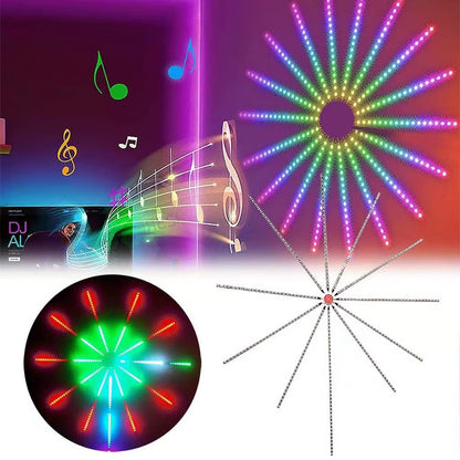 🎁💡WiFi Bluetooth Smart Fireworks Led Light