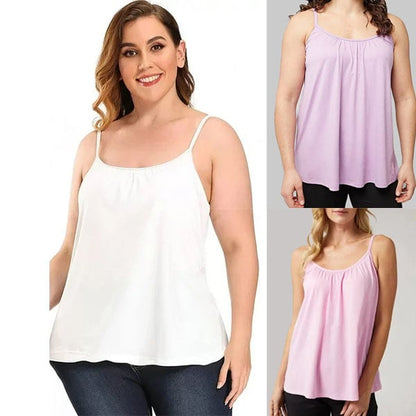 🔥2025 New Arrival 49% OFF🔥Loose-fitting Tank Top With Built-in Bra