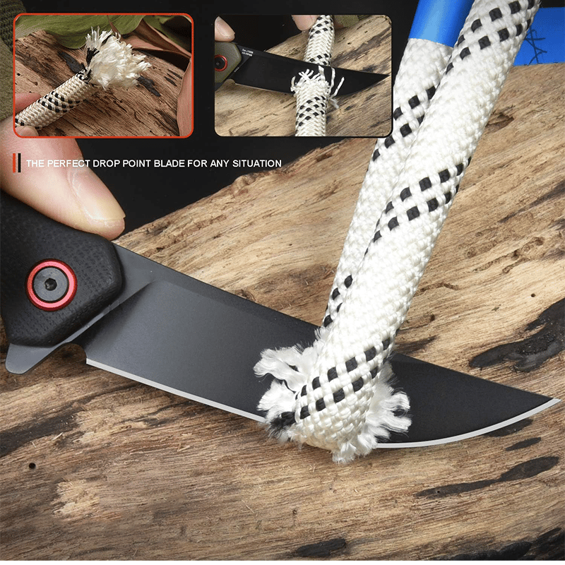🔥Limited Time Discount 💥 Upgrade Blue Moon G10 Folding Knife