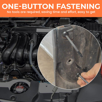 Snap-Fit Nylon Fastening Clip for Car Repairs