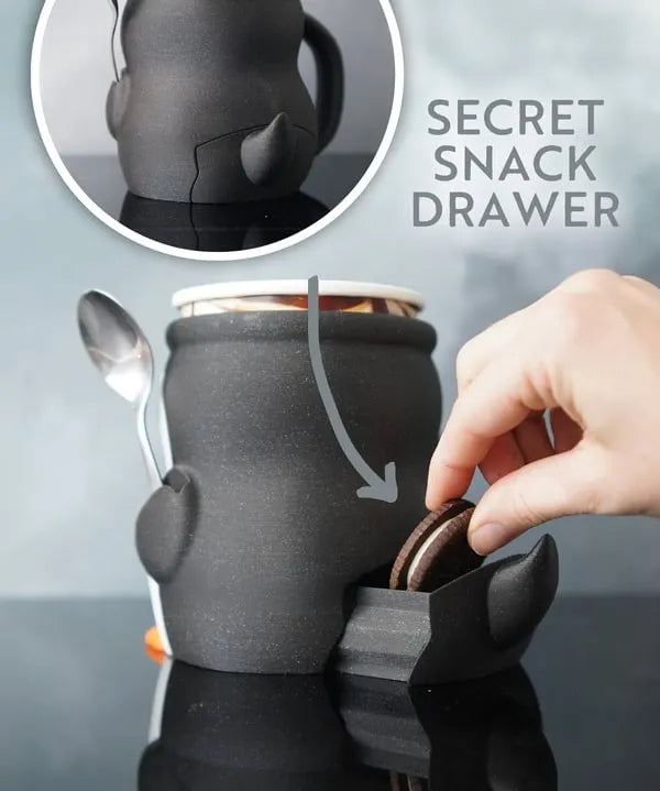 (🎁Last Day 49% OFF)🐮Ferdinand, the Highland Cow Ice Cream Pint Holder🍨🍦🍧