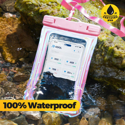 Buy 1 Get 1 Free IPX8 Floating Waterproof Phone Pouches