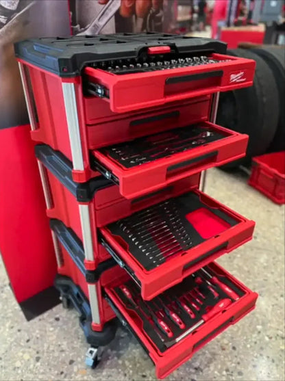 🔥Limited Time Offer✨ 366-pc Master Mechanics Hand Tool Set with Drawers and Dolly