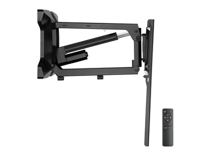 Motorized Fireplace TV Wall Mount for 37"–80" TVs | Remote-Control Pull-Down Full Motion Bracket