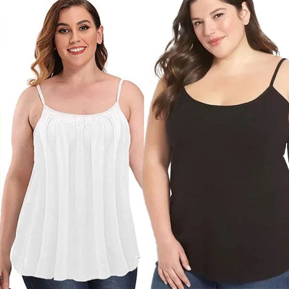 🔥2025 New Arrival 49% OFF🔥Loose-fitting Tank Top With Built-in Bra