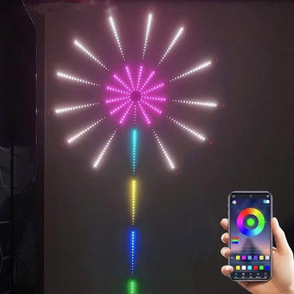 🎁💡WiFi Bluetooth Smart Fireworks Led Light