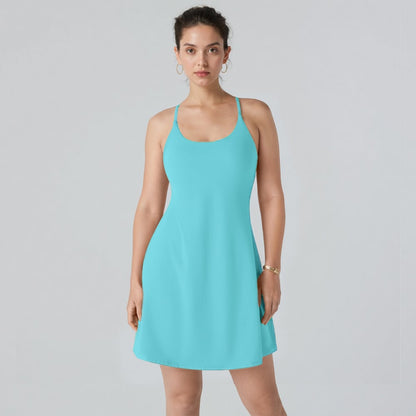 🎁Last Day 49% OFF🔥The Ultimate Tummy Control Backless Active Dress -Made for Movement & Easy Bathroom Breaks