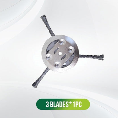 🔥BUY 2 GET 1 FREE 👨‍🌾6 inch Steel Wire Brush Cutter Trimmer Head
