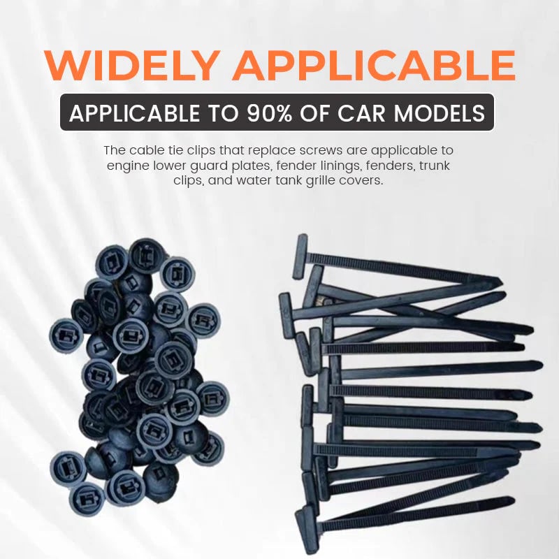🎁49%OFF- 🚗100pcs Nylon Universal Cable Tie Buckle