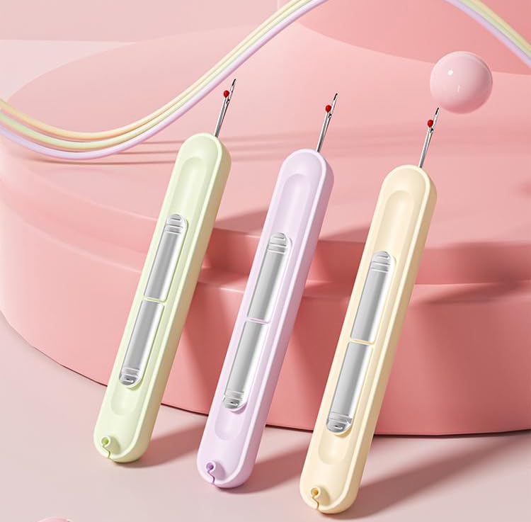 Eptchn 2-in-1 Needle Threader & Seam Ripper Tool