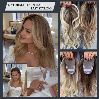 Wavy Hair Topper