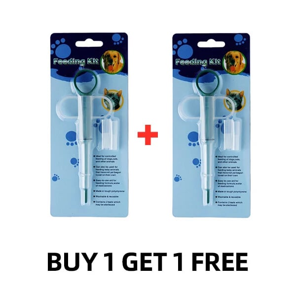 Pet Pill Syringe Dispenser ✦ Safe, Stress-Free Medication for Cats & Dogs
