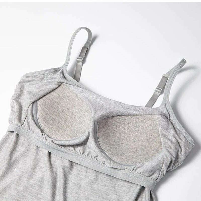 🔥2025 New Arrival 49% OFF🔥Loose-fitting Tank Top With Built-in Bra