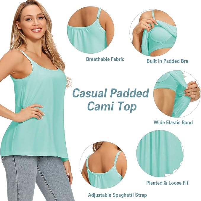 🔥2025 New Arrival 49% OFF🔥Loose-fitting Tank Top With Built-in Bra