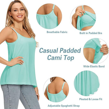 🔥2025 New Arrival 49% OFF🔥Loose-fitting Tank Top With Built-in Bra