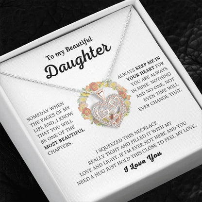 Last Day 69% OFF - Keep Me In Your Heart - Interlocking Hearts Necklace