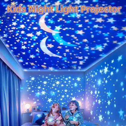 2-in-1 Star Projector Night-Light