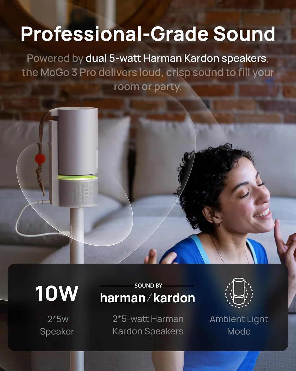 🔥Last Day Clearance! — ProBeam™ Outdoor Smart Projector + Power Stand