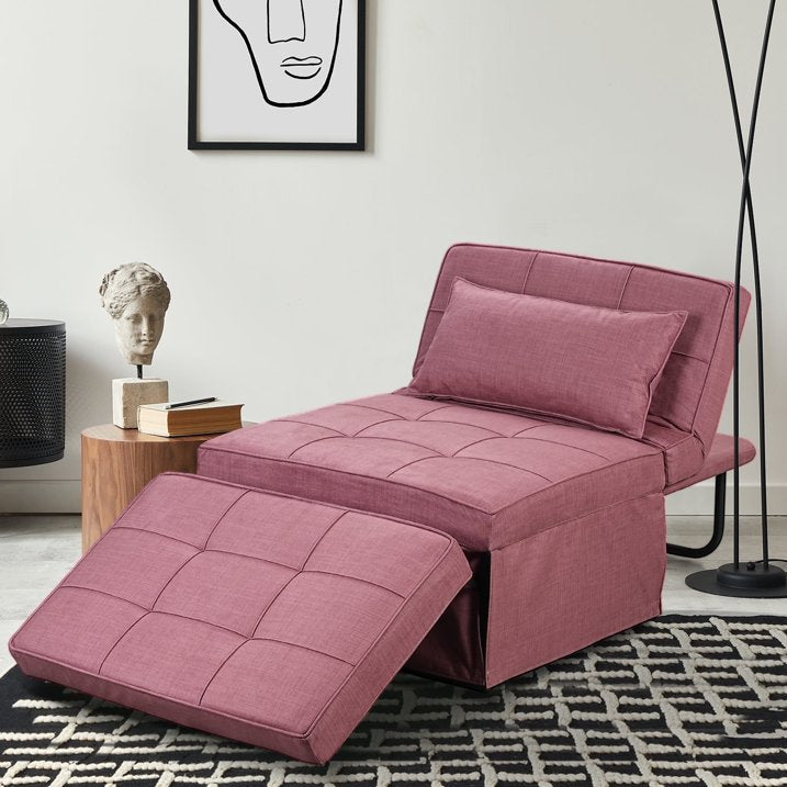 🔥 Warehouse Clearance 💥 4-in-1 Multi-Function Folding Ottoman Sofa Bed