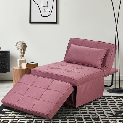 🔥 Warehouse Clearance 💥 4-in-1 Multi-Function Folding Ottoman Sofa Bed