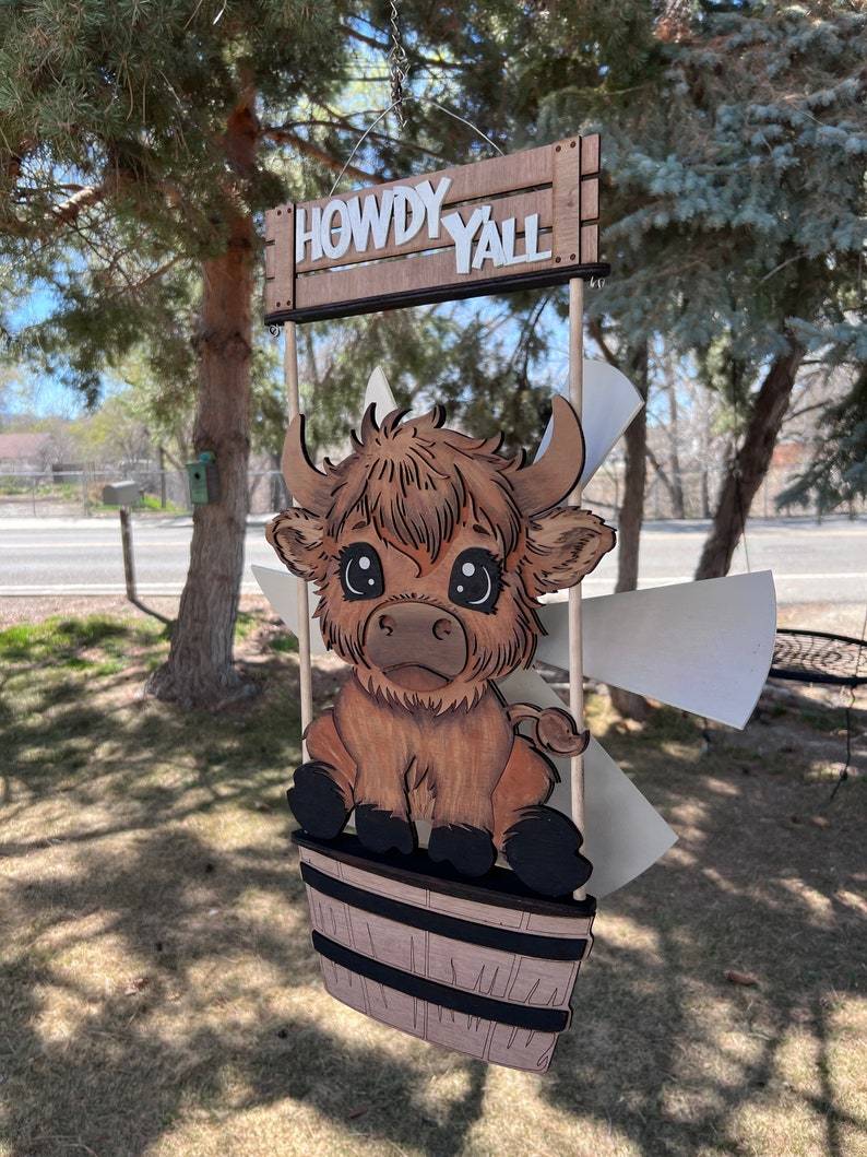 2025 SPRING HOT SALE🔥ANIMAL WINDSPINNER DECORATION🔥