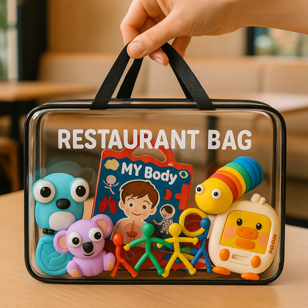 Zenkido All-in-One Activity Bag for Kids on the Go