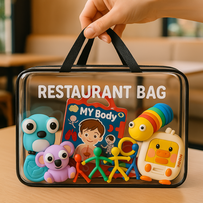 Zenkido All-in-One Activity Bag for Kids on the Go