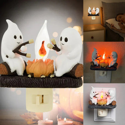 Ghostly Campfire Flicker Light