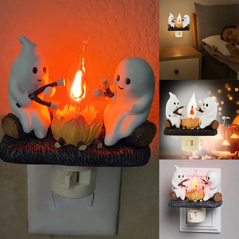 Ghostly Campfire Flicker Light