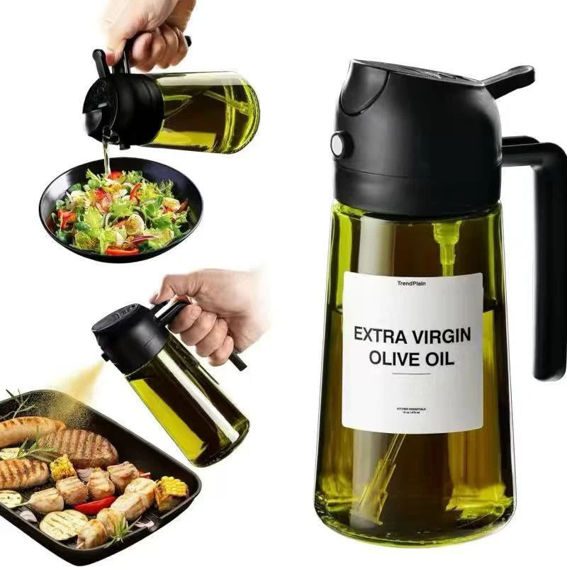 2-in-1 Oil Sprayer Bottle