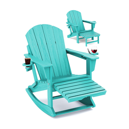 4 in 1 Multifunctional Outdoor Folding Rocking Chair