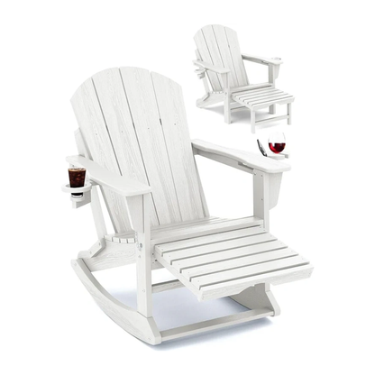 4 in 1 Multifunctional Outdoor Folding Rocking Chair
