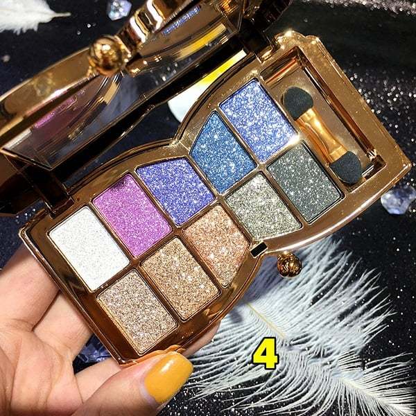 10 Colors Sparkle Shimmer Eyeshadow Palette