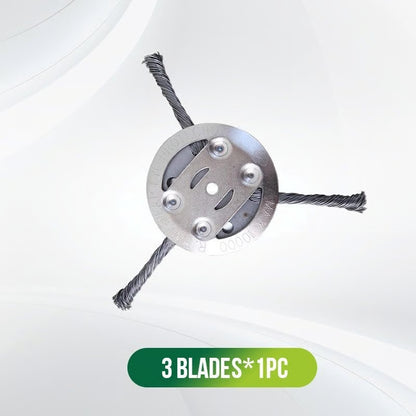 🔥BUY 2 GET 1 FREE👨‍🌾6 inch Steel Wire Brush Cutter Trimmer Head