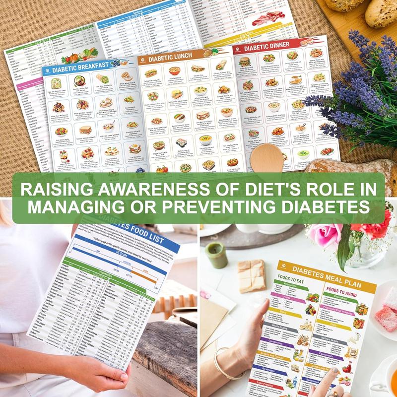 🔥3 Count Diabetes Food List & Meal Planner