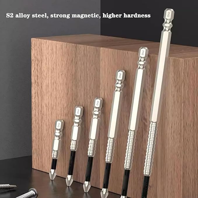 🎁49%OFF- 🔨High-Magnetic Screwdriver Drill Bit Set