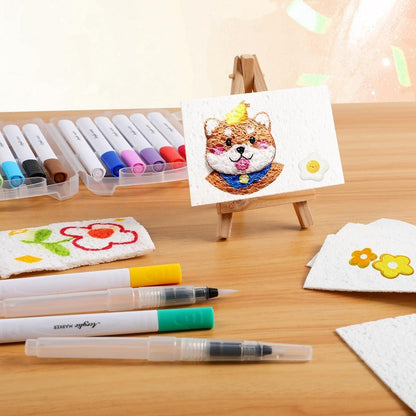 Magic Puffy-Paper – Instant 3D Craft Sheets for Kids & Creators